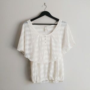 Free People Ivory Top